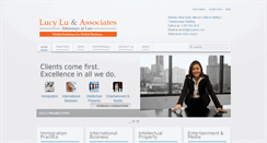 Desktop Screenshot of lucylulaw.com